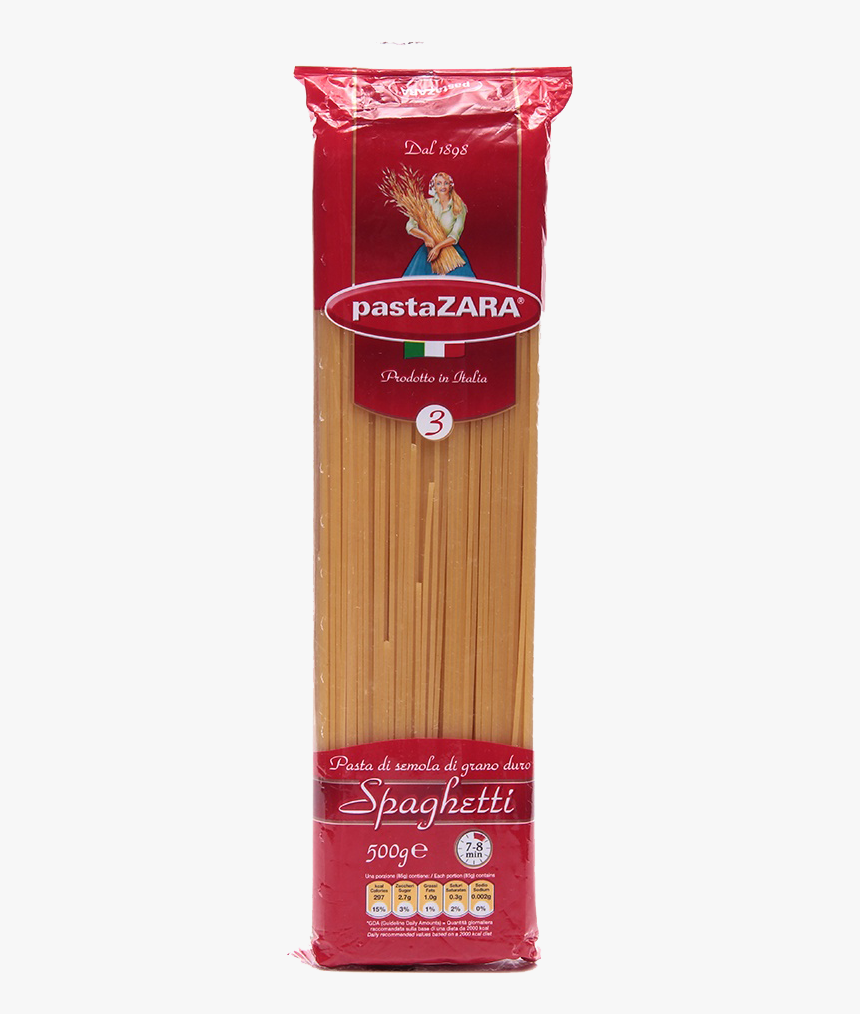 Изображение Pasta Zara Spagetti Makaron - Fettuccine, HD Png Download