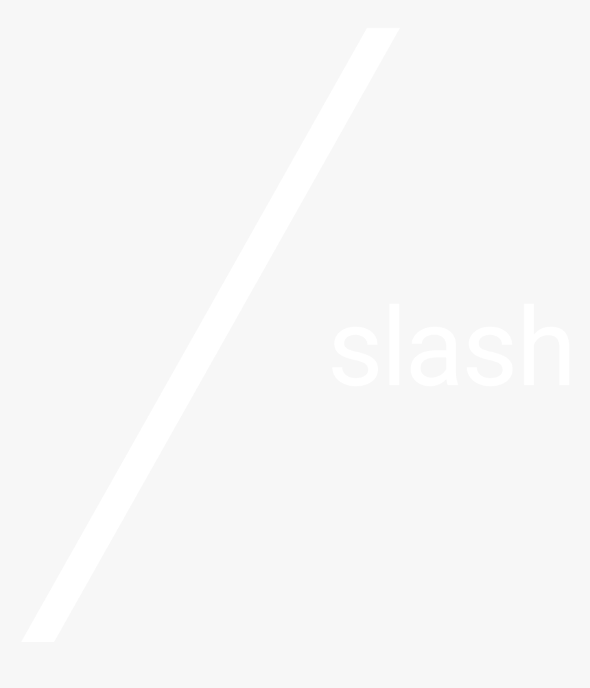 Slash Kawasaki - Johns Hopkins White Logo, HD Png Download