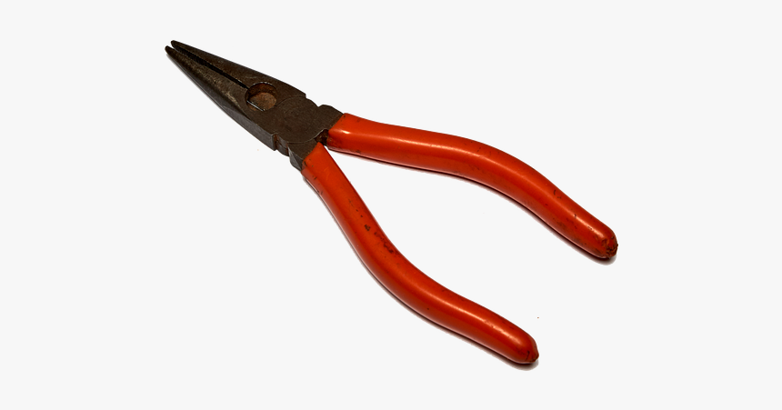 Isolated, Pliers, Red, Transparent, Tool - Wire Stripper, HD Png Download