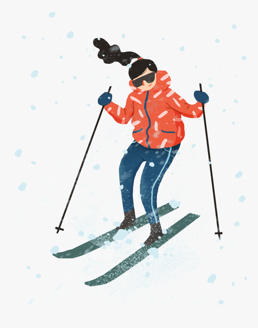 Cross Country Skier Clipart Free