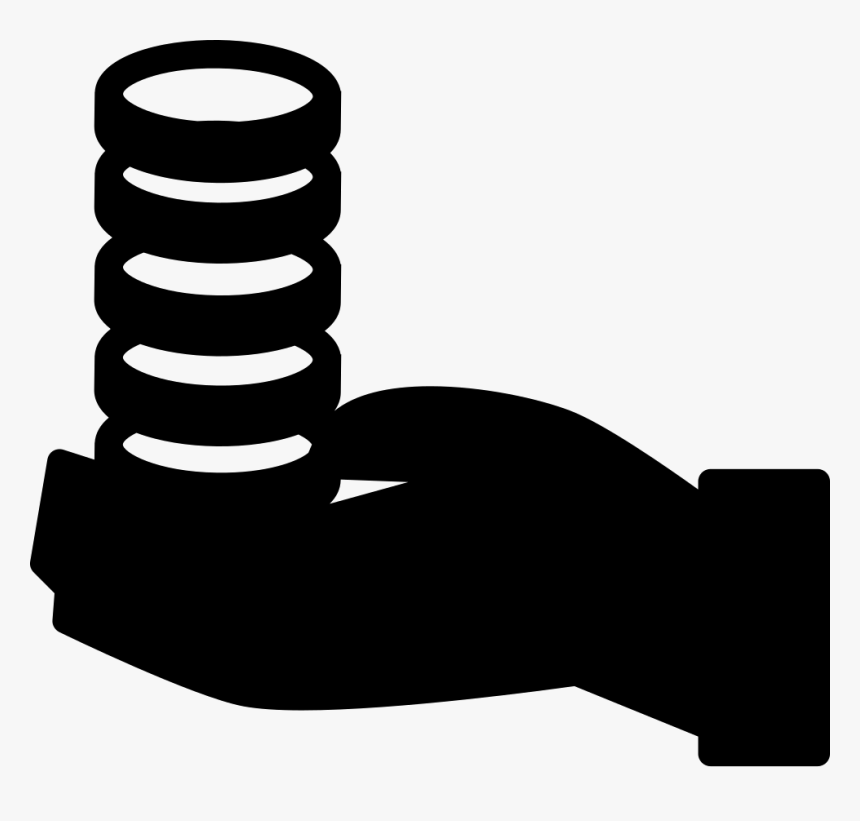 Money Cash Coins Hand - Money, HD Png Download