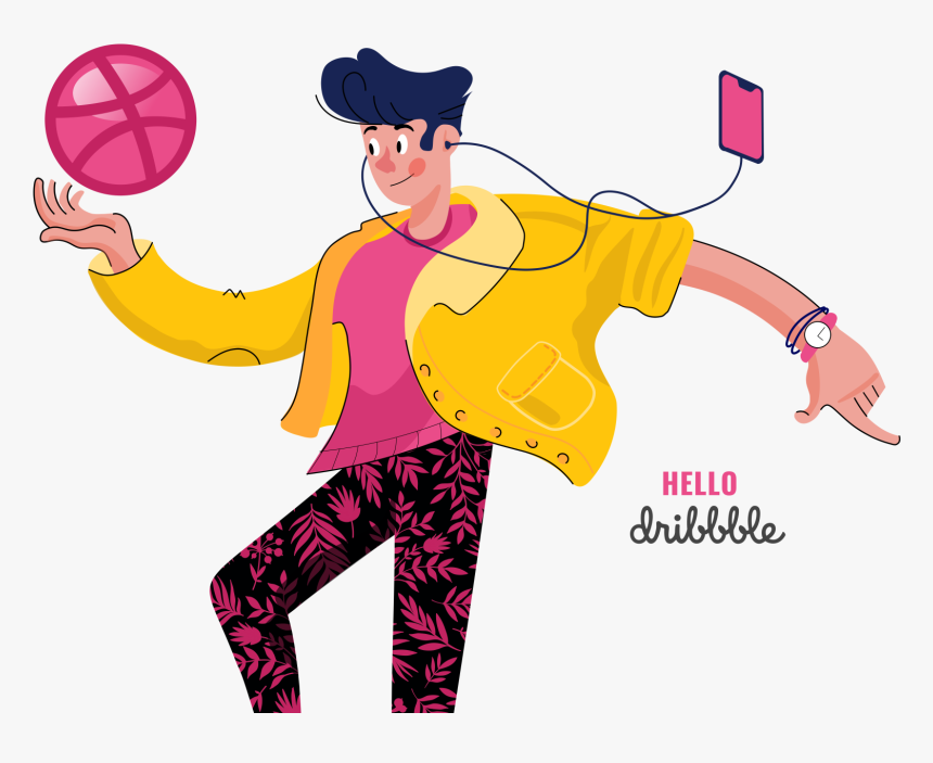 Oc Dribbble - Cartoon, HD Png Download
