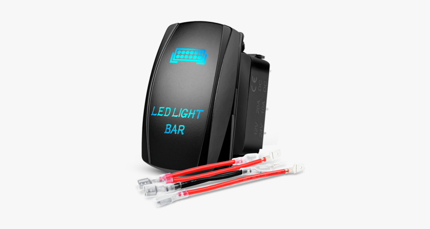 Nilight 5 Pin Laser On/off Rocker Switch 20a/12v 10a/24v - 12v 20a Illuminated Rocker Switch, HD Png Download