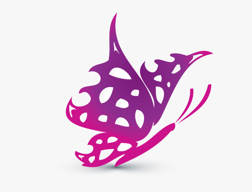 Transparent Butterfly Logo Png - Gold Butterfly Logo Png, Png Download
