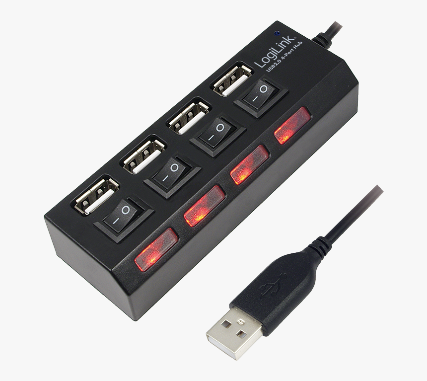 Logilink Hub Usb, HD Png Download