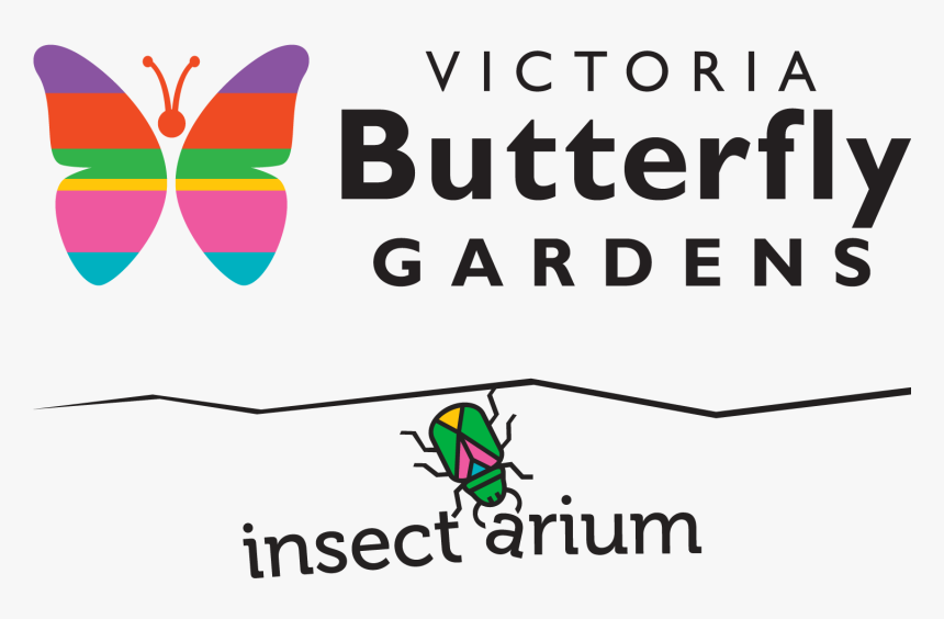 Butterfly Gardens, Victoria, Bc - Victoria Butterfly Gardens Logo, HD Png Download