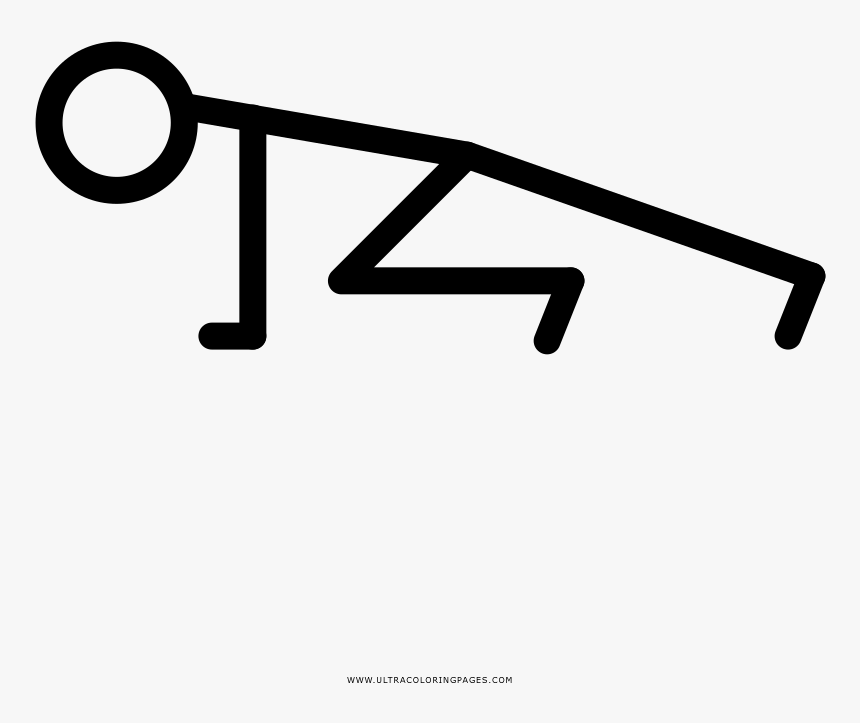 Mountain Climber Coloring Page, HD Png Download