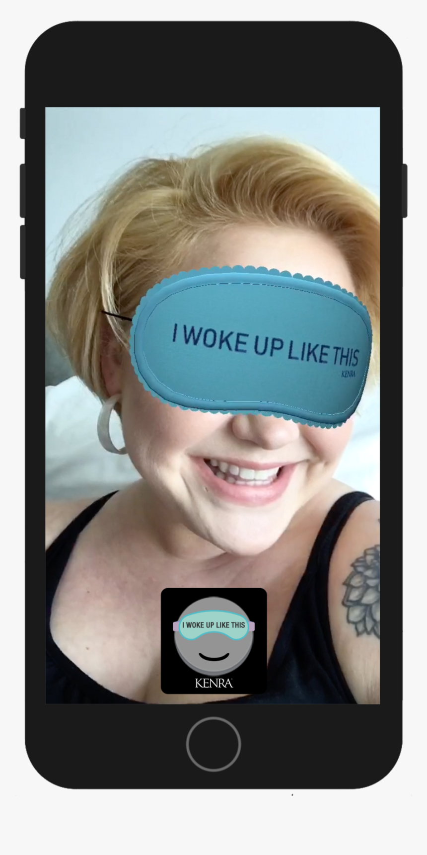 Fbfilter Phone Template4 - Blond, HD Png Download