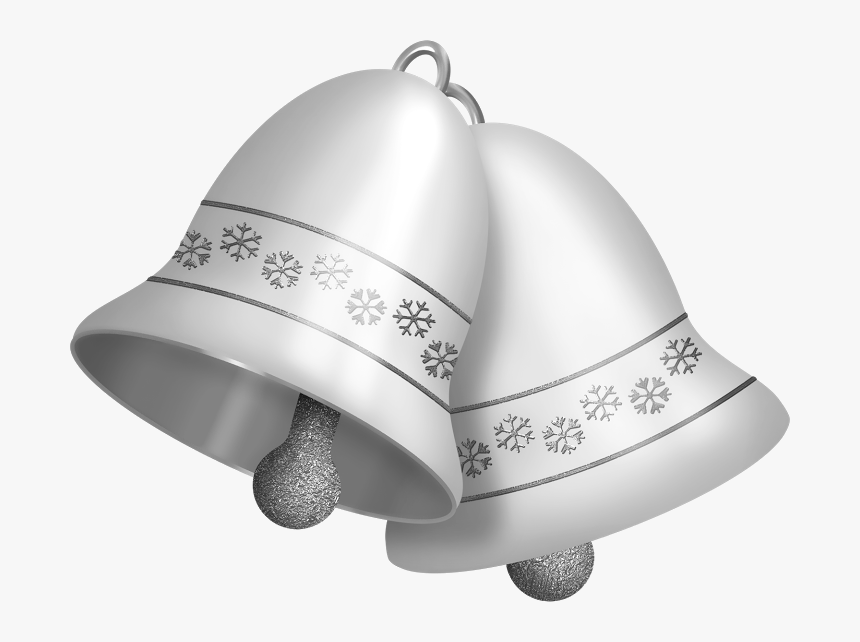 Silver Christmas Jingle Bells, HD Png Download