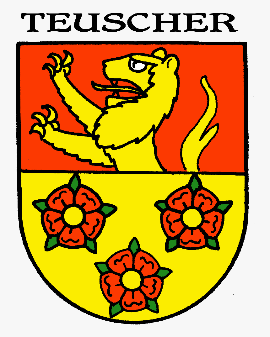 Teuscher Family Crest - Emblem, HD Png Download