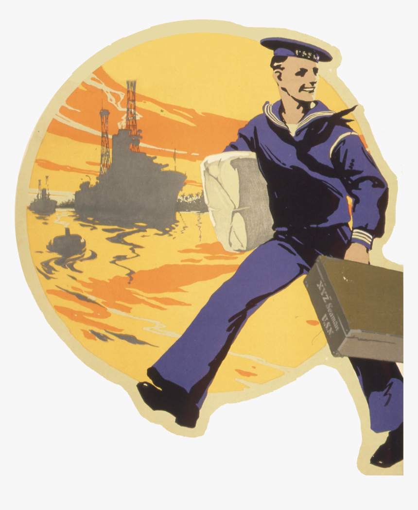 A Wonderful Opportunity For You Illustration - Us Navy Propaganda Wwi, HD Png Download