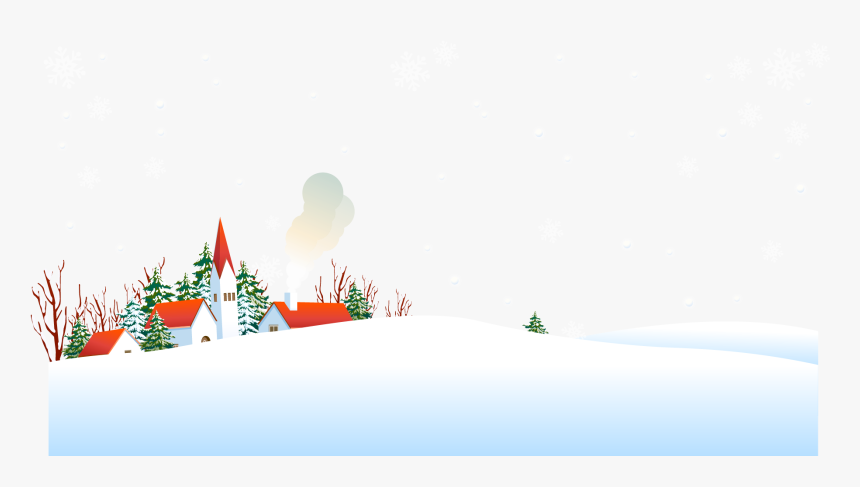 Sky Winter Wallpaper - Snow, HD Png Download