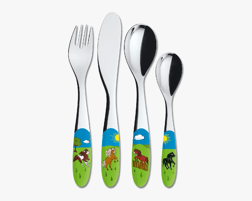 Cubiertos Para Niños - Detsky Pribor, HD Png Download