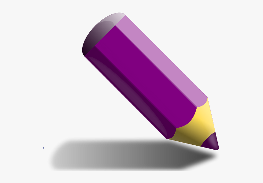 Pencil Clipart Vector Clip - Blue Pencil Clipart, HD Png Download