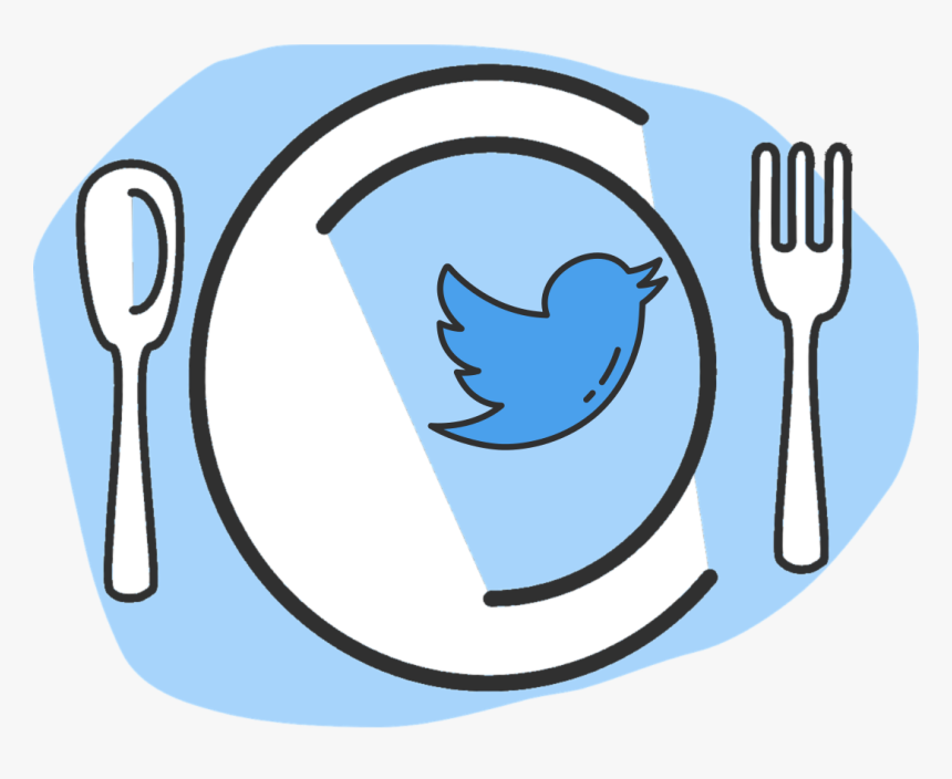 Cubiertos Para Twitter - Dinner At Restaurant Png, Transparent Png