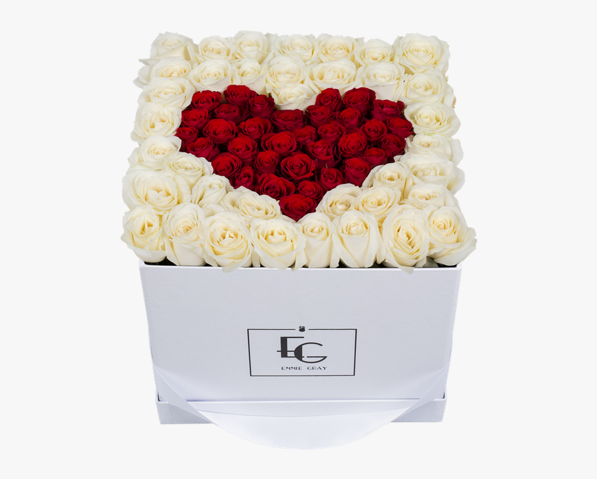 Rose Bouquet Design In Box, HD Png Download