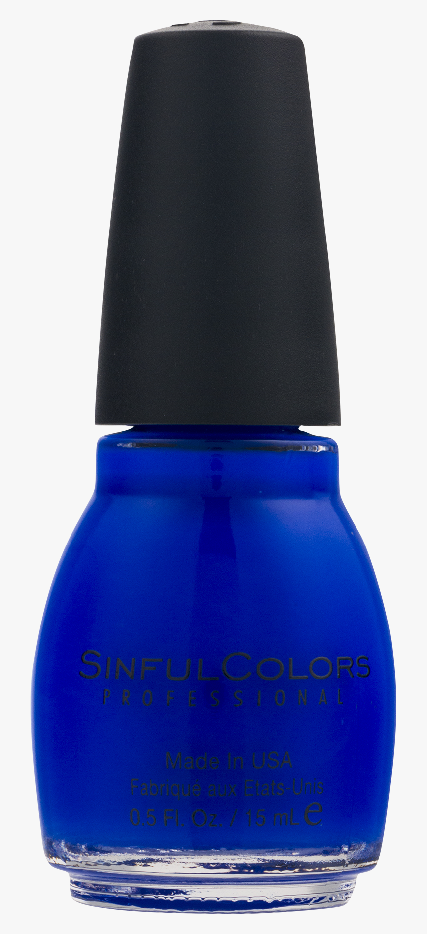 Blue Nail Polish Bottle, HD Png Download