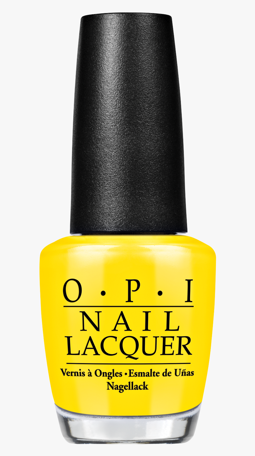 Transparent Nail Polish Bottle Png - Opi Nail Polish, Png Download