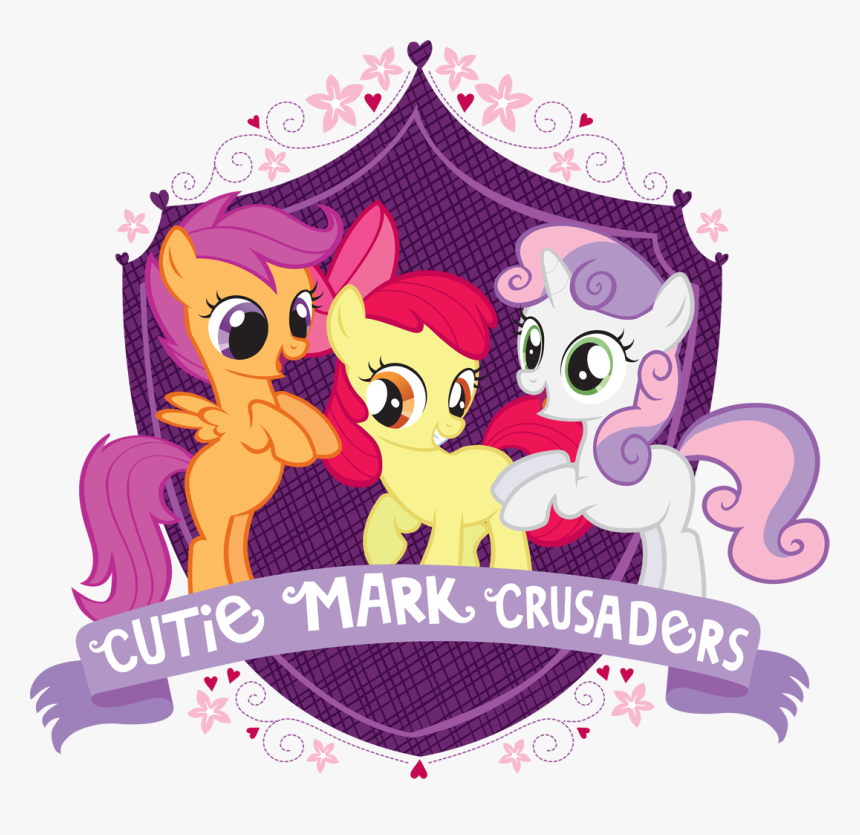 Cutie Mark Crusaders Crest - Cutie Mark Crusaders Logo, HD Png Download