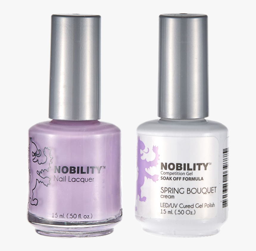 Clip Art Royalty Free Library Bottle Transparent Nail - Nobility Nail Polish Colors, HD Png Download