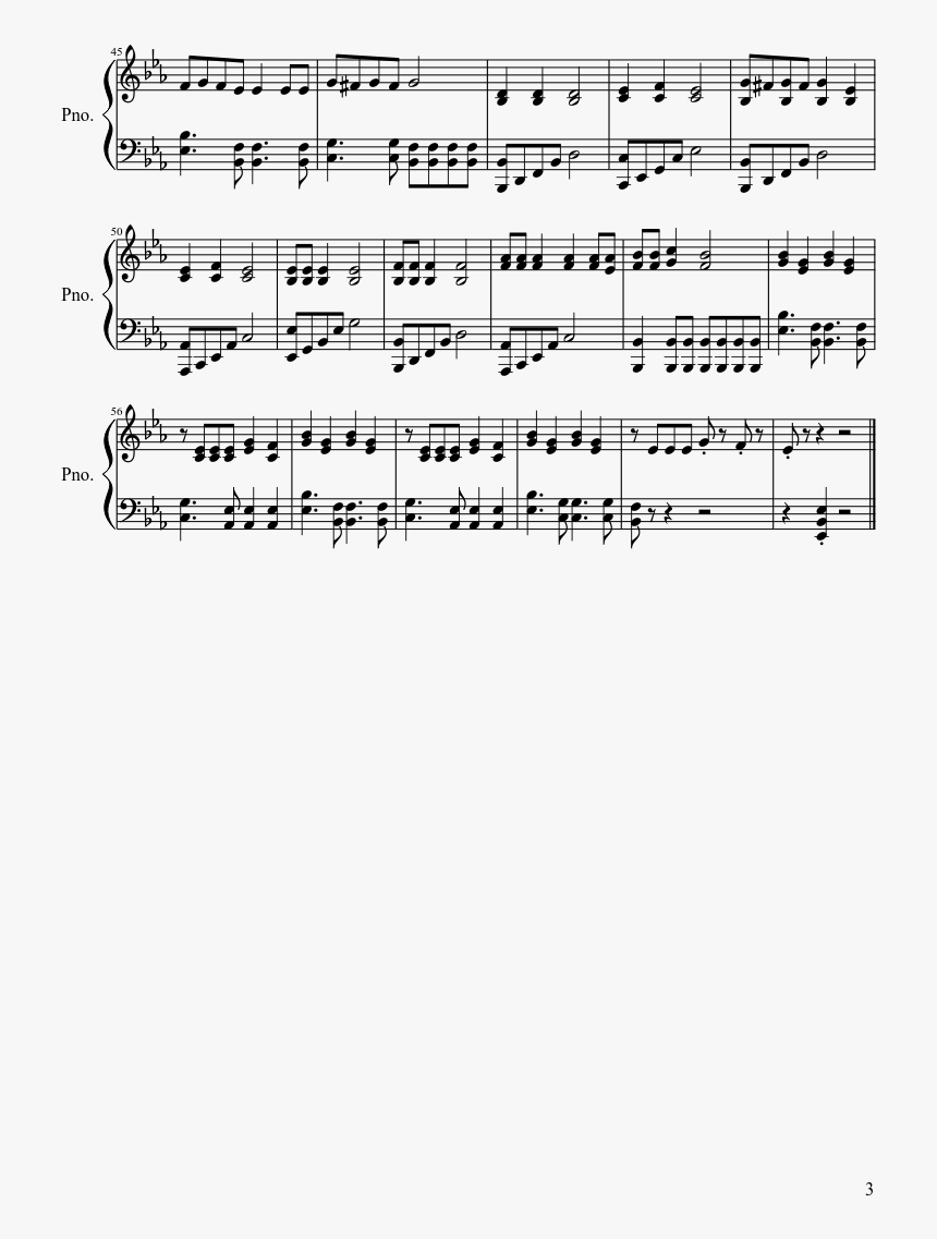 Babs Seed Song Notes, HD Png Download