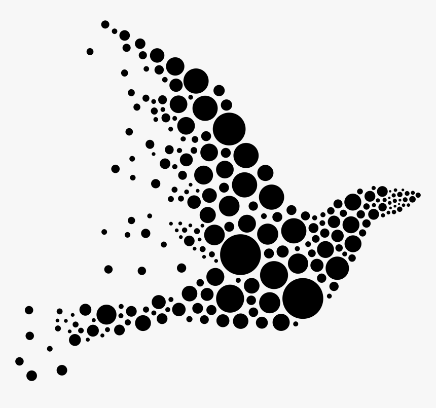 Circle Bird Clip Arts - Bird Circles, HD Png Download