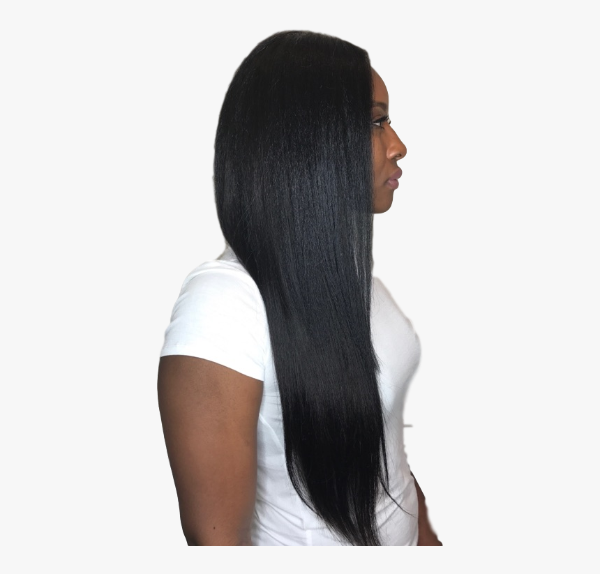 Malaysian Relaxed Straight 
 Class Lazyload Lazyload - Lace Wig, HD Png Download