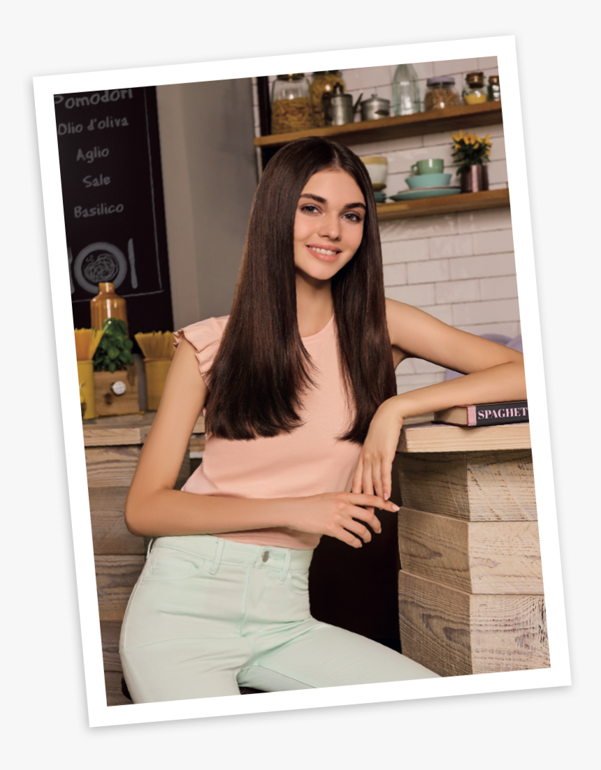 Straight Hair Png, Transparent Png