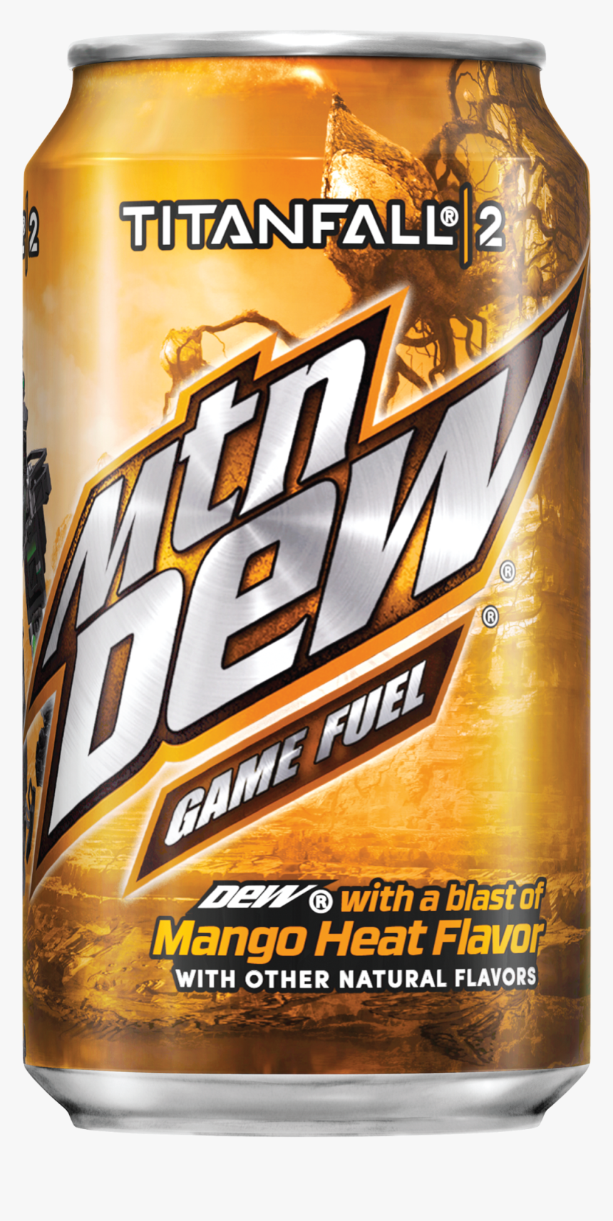 Mountain Dew Game Fuel Mango Heat, HD Png Download