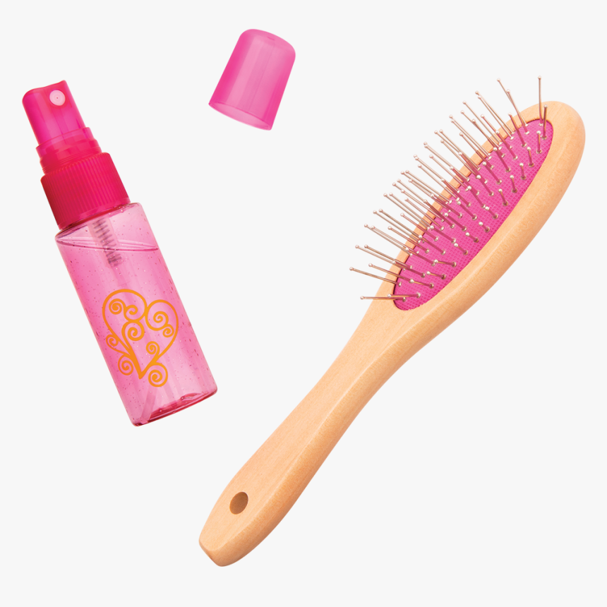 Transparent Hairbrush Png - Og Doll Hair Brush, Png Download