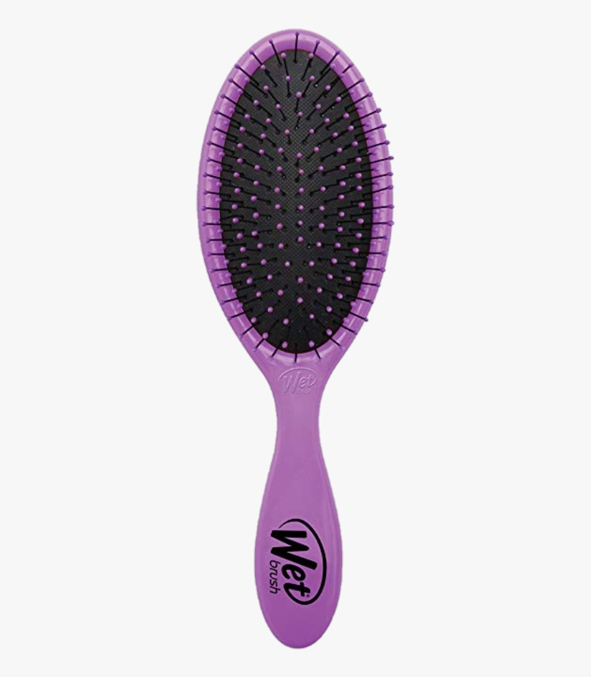 Purple Hairbrush Wetbrush Freetoedit - Wetbrush Original Detangler Purple, HD Png Download