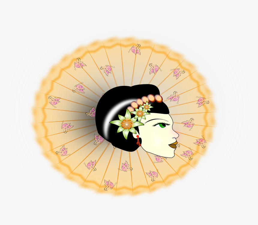 Geisha, HD Png Download