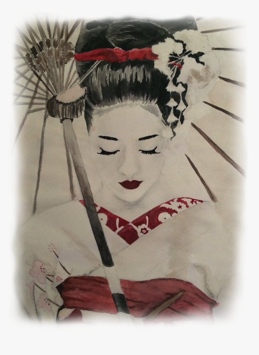Geisha Poster, HD Png Download