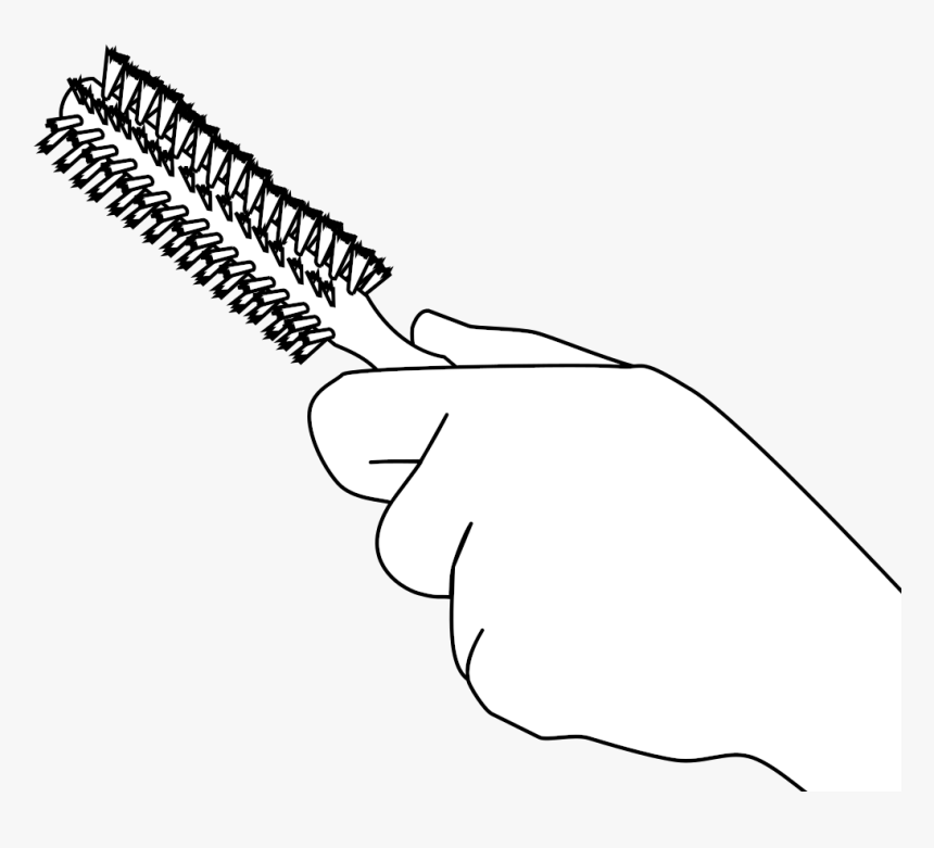 Transparent Hairbrush Png - Illustration, Png Download