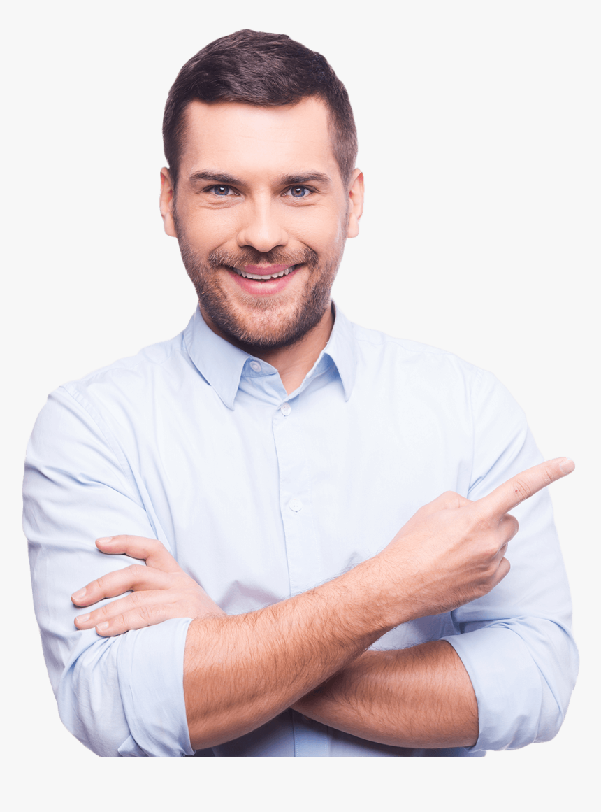 Ricardo Lopez Pescador , Png Download - Transparent Man Pointing Png, Png Download