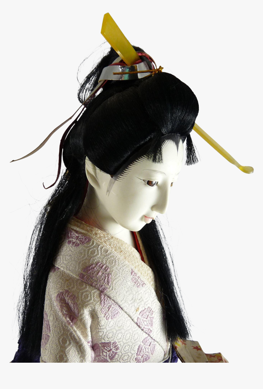 Japanese Dolls - Gofun Geisha, HD Png Download