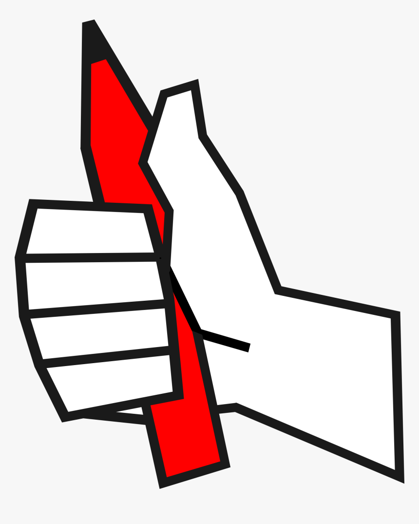 Thumbsup With A Pencil Clip Arts - Freedom Of Press Clipart, HD Png Download