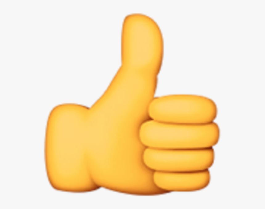 Transparent Thumbs Up Emoji, HD Png Download