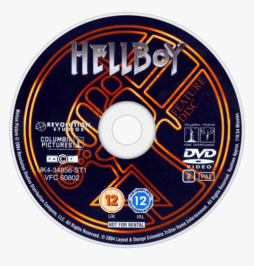 Image Id - - Hellboy Dvd Cover, HD Png Download