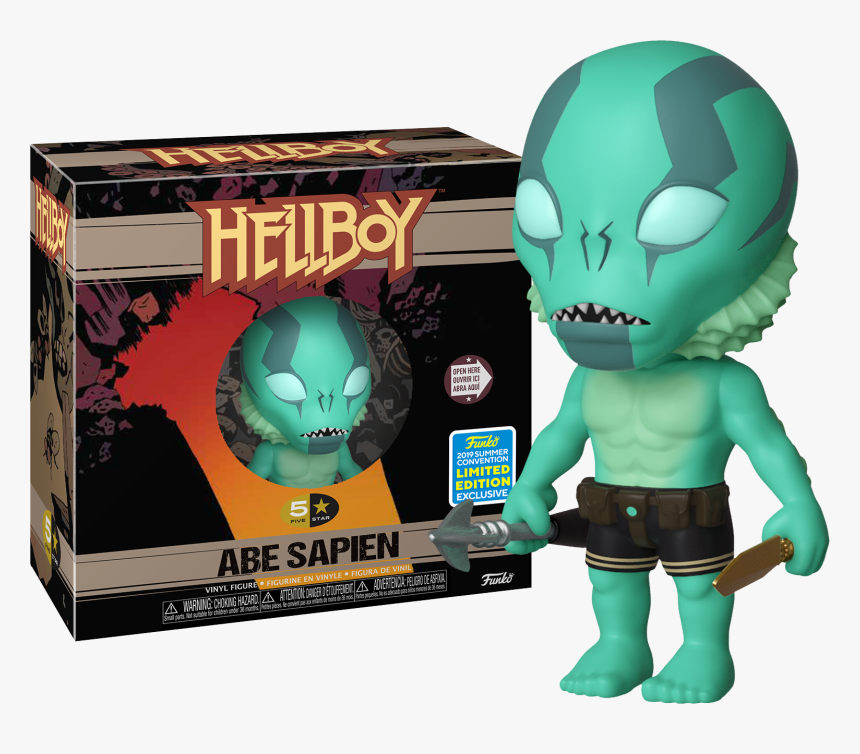 Abe Sapien 5 Star - Funko 5 Star Hellboy, HD Png Download