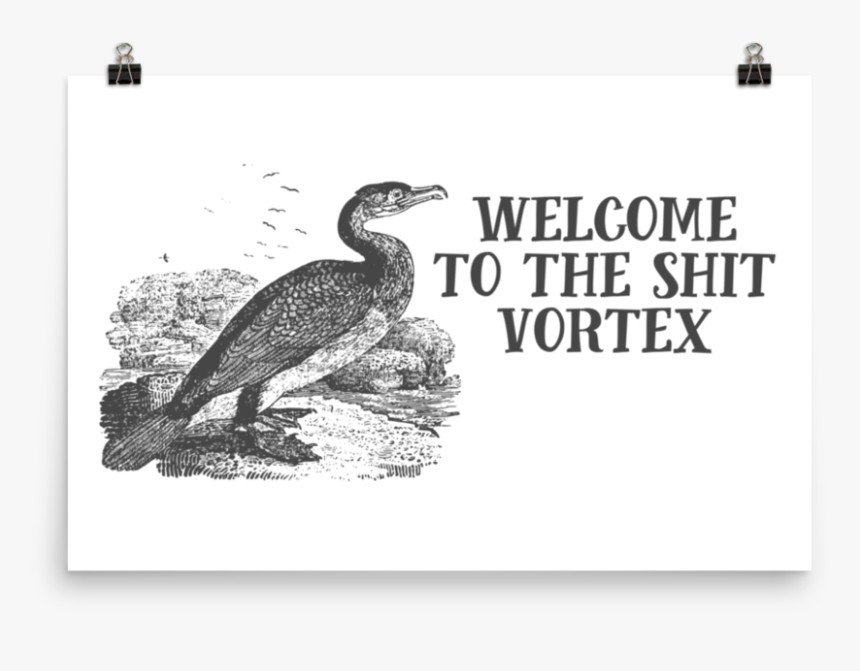 Shit Vortex 
 Srcset Data - Effin Birds Welcome To The Shit Vortex, HD Png Download