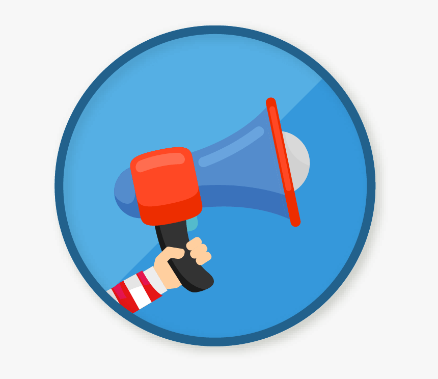 Megaphone Clipart Police - Astronaut Simple Plan Album Cover, HD Png Download