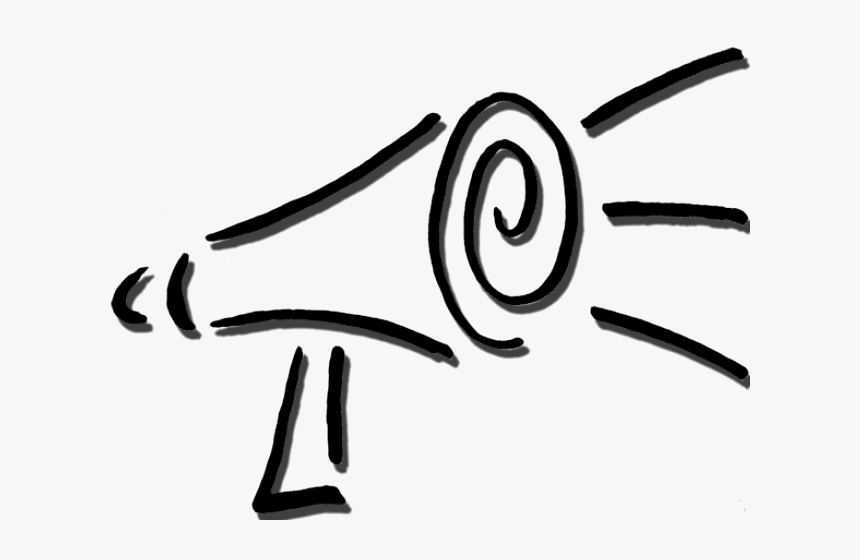 Megaphone Clipart Yay - Getting The Word Out, HD Png Download