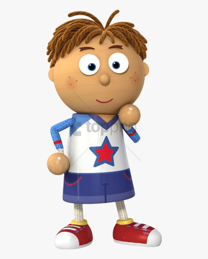 Thinking Clipart Png - Tickety Toc Boy, Transparent Png