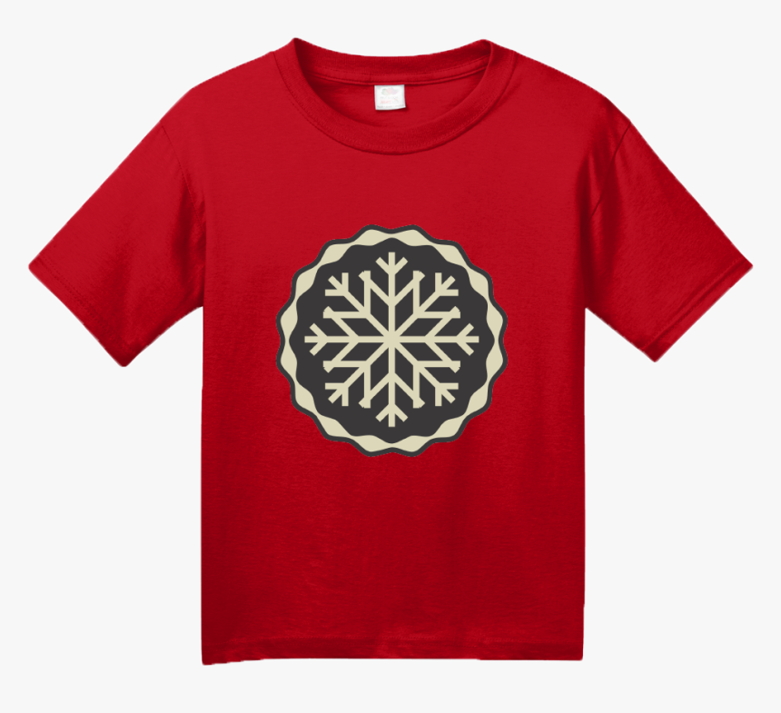 Youth Red Snowflake Icon - Emblem, HD Png Download