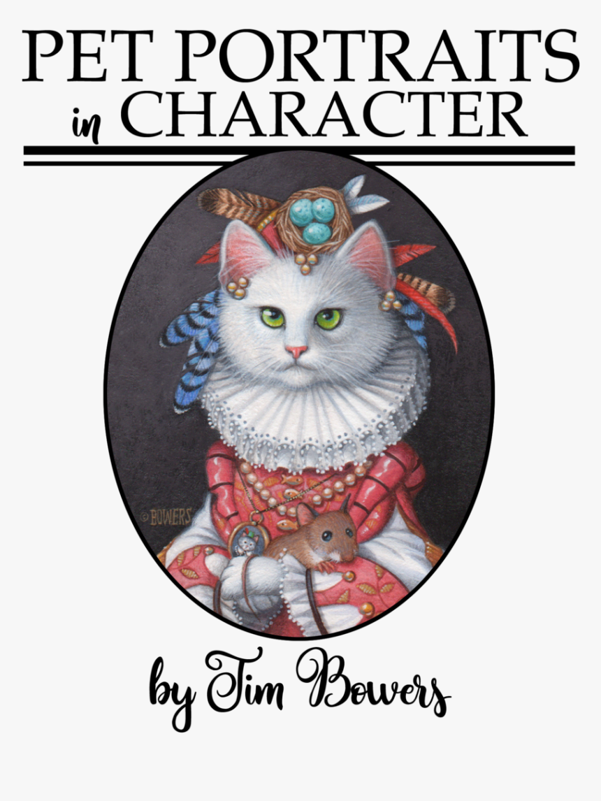 Pet Portraits Logo Cat - Domestic Short-haired Cat, HD Png Download