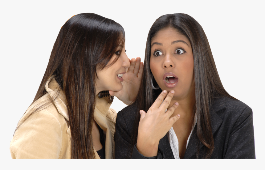 I Stay Away From Gossip - Whispering In Ear Png, Transparent Png
