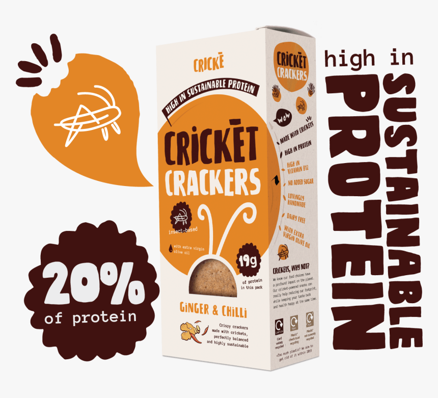 Cricke Products Are The Best Gateway To Edible Insects - Edible Cricket Product, HD Png Download