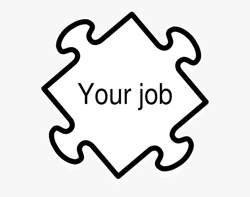 Jigaw Job Clip Art At Clker - Your Job Clip Art, HD Png Download