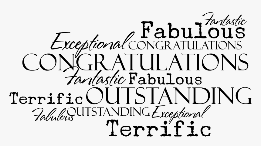 Congratulations Clipart Wonderful Job, HD Png Download